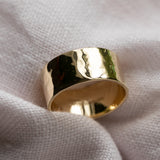 Hammered Haba Band 8mm