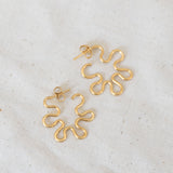 Mini Cloud Hoops Gold Vermeil