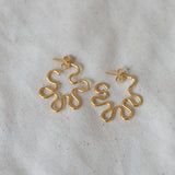 Mini Cloud Hoops Gold Vermeil
