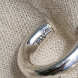 Foundation Hoops 20mm Silver