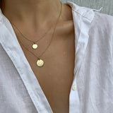 Mini Natural Coin Necklace