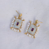 L'ange Sharpe Garnet Earrings