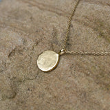 Natural Coin Necklace