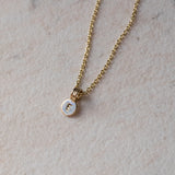 Precious Initial Necklace