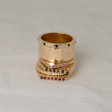 Hammered Haba Band 8mm