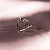 Heart Ring Size O+