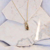 Melted Tablet Gold Vermeil