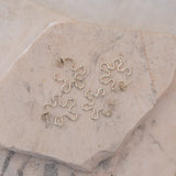 Mini Cloud Hoops Sterling Silver