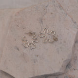 Mini Cloud Hoops Sterling Silver