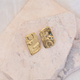 Heaven + Earth Studs Gold Vermeil
