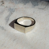 Textured Rectangular Signet