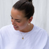 Natural Coin Necklace