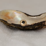 Single Black Sapphire Gemstone Stud