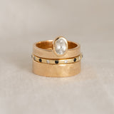 Hammered Haba Band 5mm