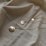 Mini Natural Coin Necklace