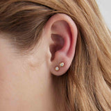 Crush Diamond Single Stud