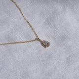 .5ct Pear Cut Lab Diamond Pendant
