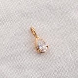 .5ct Pear Cut Lab Diamond Pendant