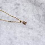 .5ct Pear Cut Lab Diamond Pendant