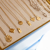 Reticulated Tablet Necklace
