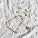 Mini Cloud Hoops Gold Vermeil