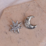 Moon and Stars Studs
