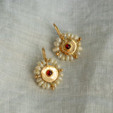 L'ange Garnet Earrings