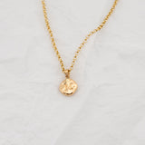 Organic Initial Necklace