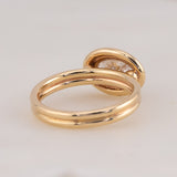 1.5CT Lab Diamond Tandem Solitaire 9ct Yellow Gold