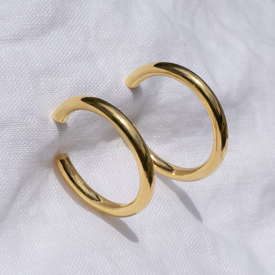 Foundation Hoops 35mm Gold