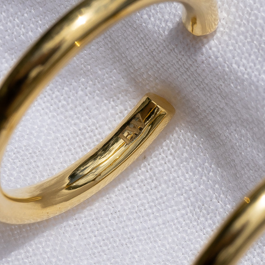 Foundation Hoops 35mm Gold