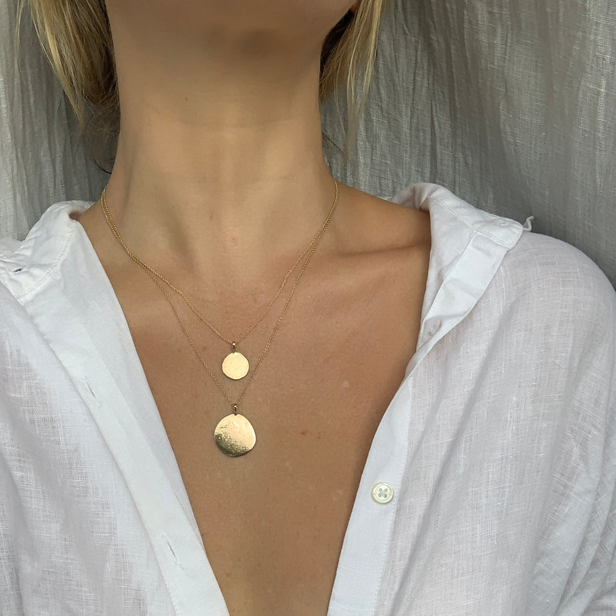 Natural Coin Necklace