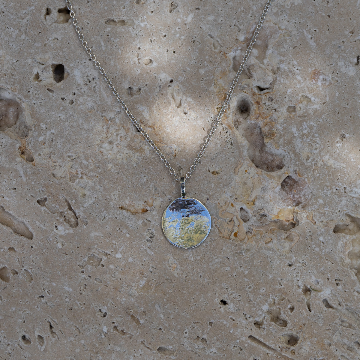 Natural Coin Necklace
