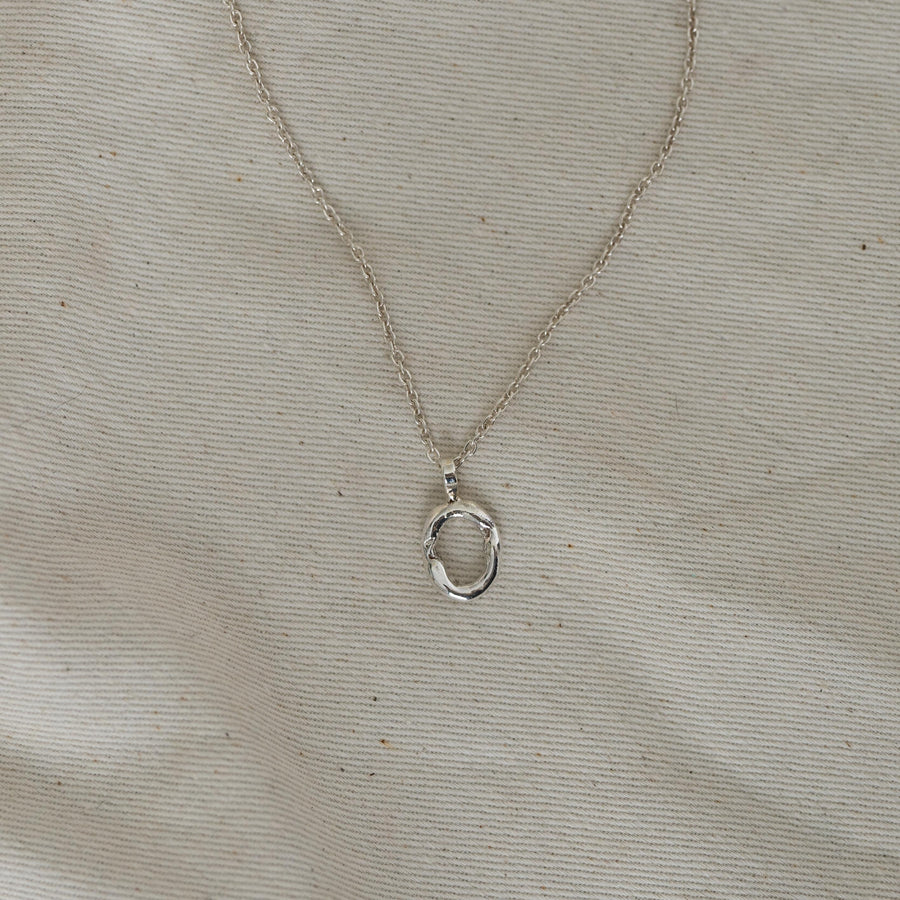 Mini Tidal Necklace Silver